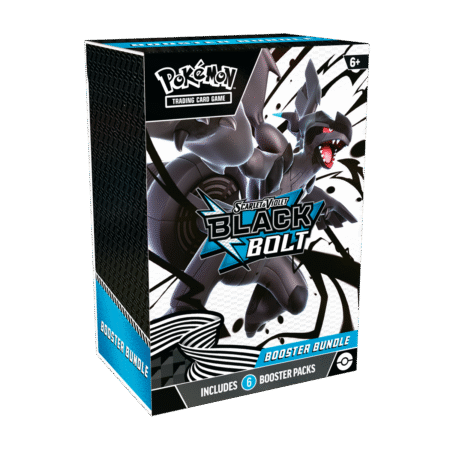 Pokémon TCG: Scarlet & Violet – Black Bolt Booster Bundle (6 packs)